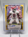 2022 Leaf Draft Christian Harris Yellow Rookie Auto