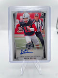 2022 Leaf Draft Devin Brown White Foil Rookie Auto /100 #BA-DB1