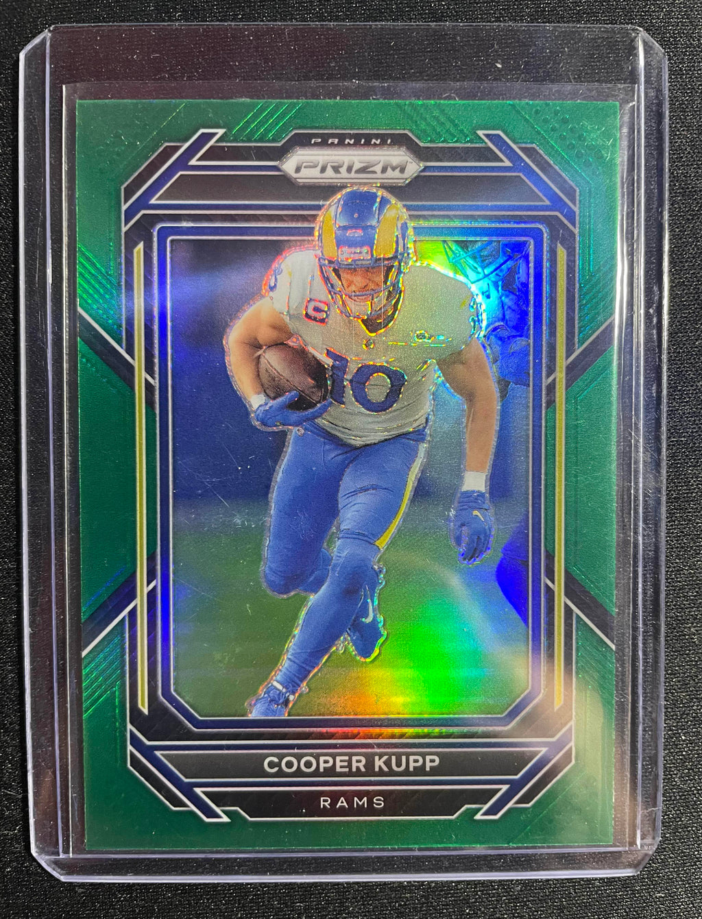 2022 Panini Prizm Cooper Kupp Green Prizm #162 Rams