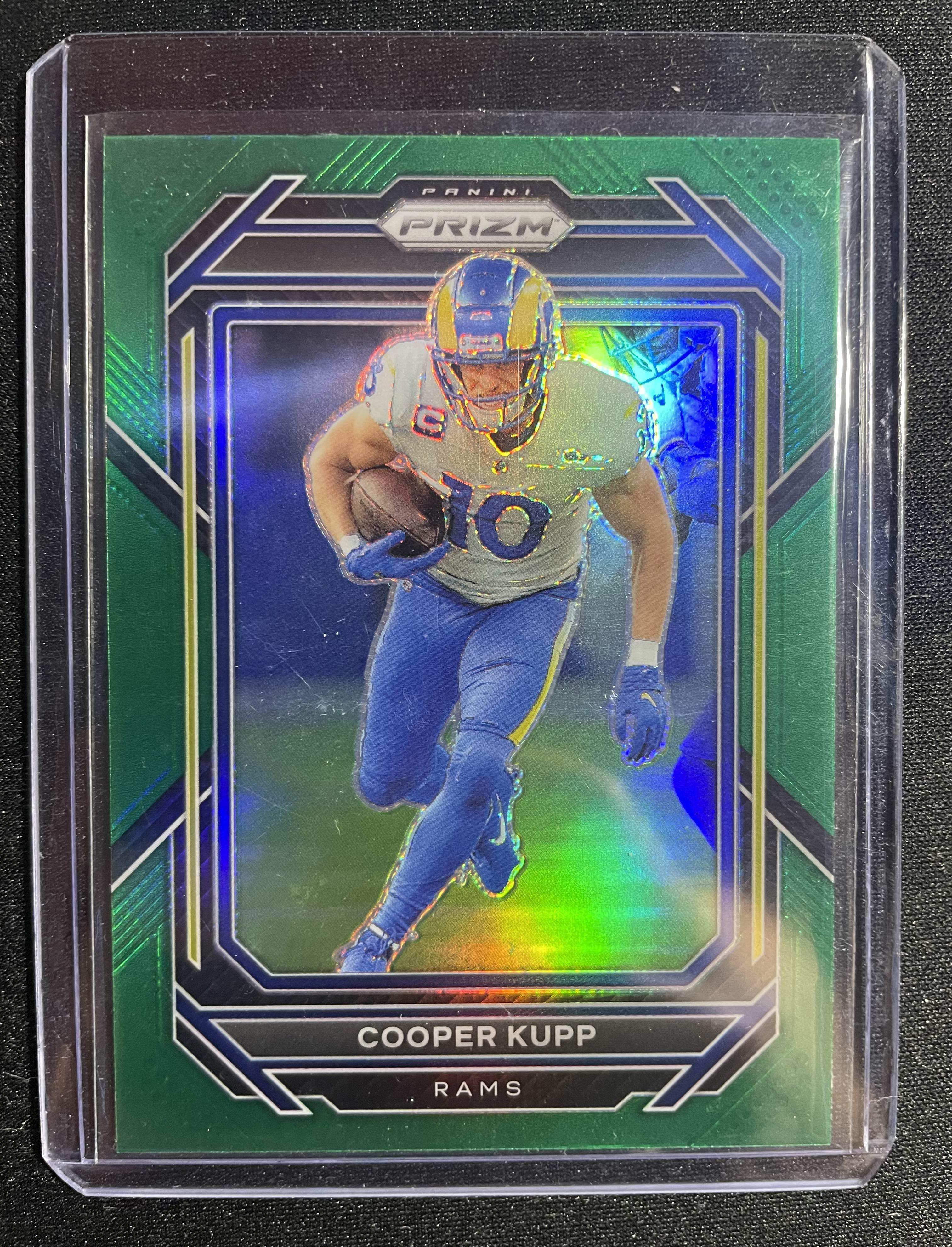2022 Panini Prizm Cooper Kupp Green Prizm #162 Rams