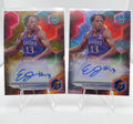 2023-24 Bowman U Best Elmarko Jackson Gold Refractor Auto /50 + Base Auto /125