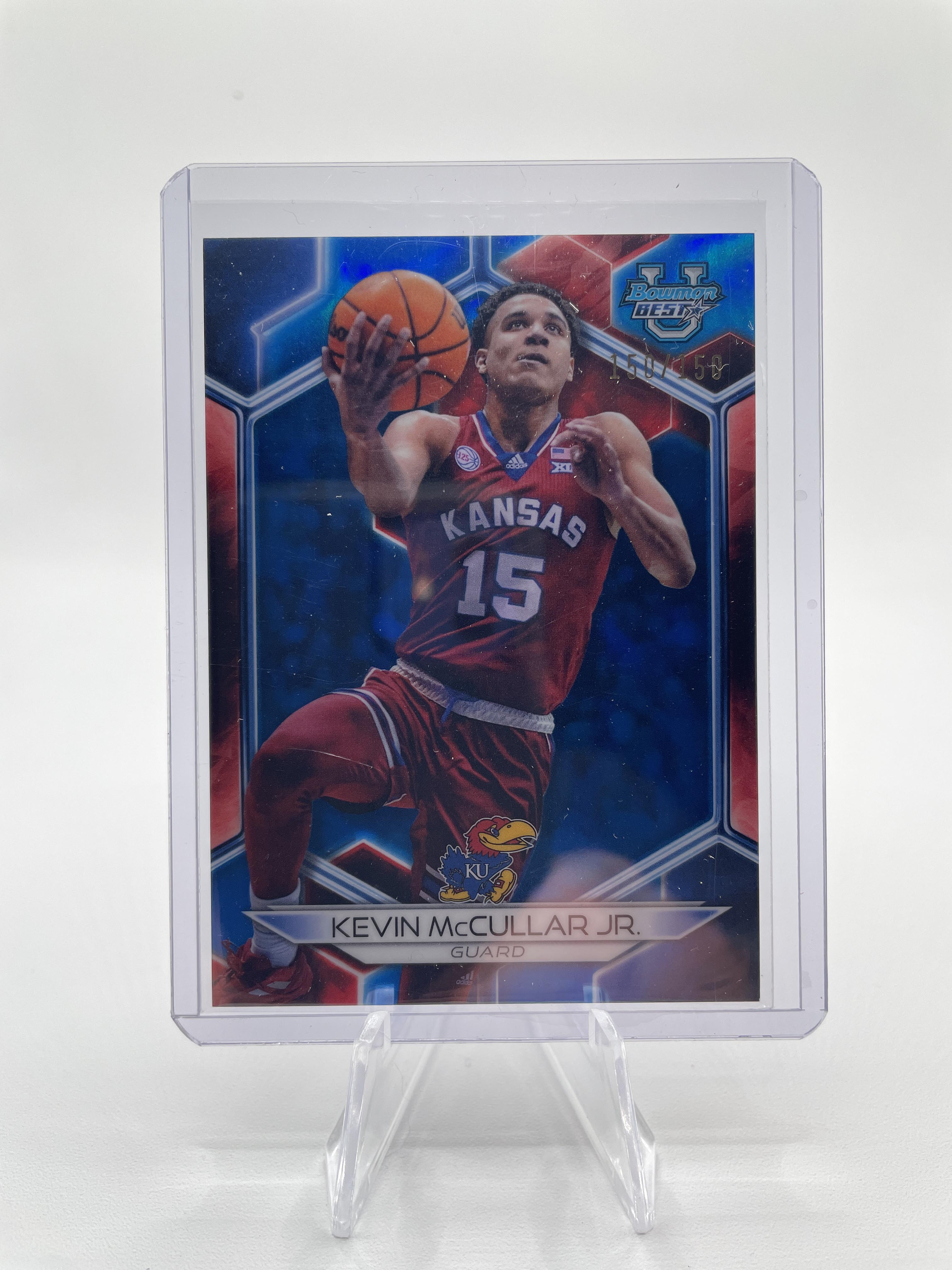 2023-24 Bowman U Best Kevin McCullar Refractor Auto /125 (x2) Green /99 /100