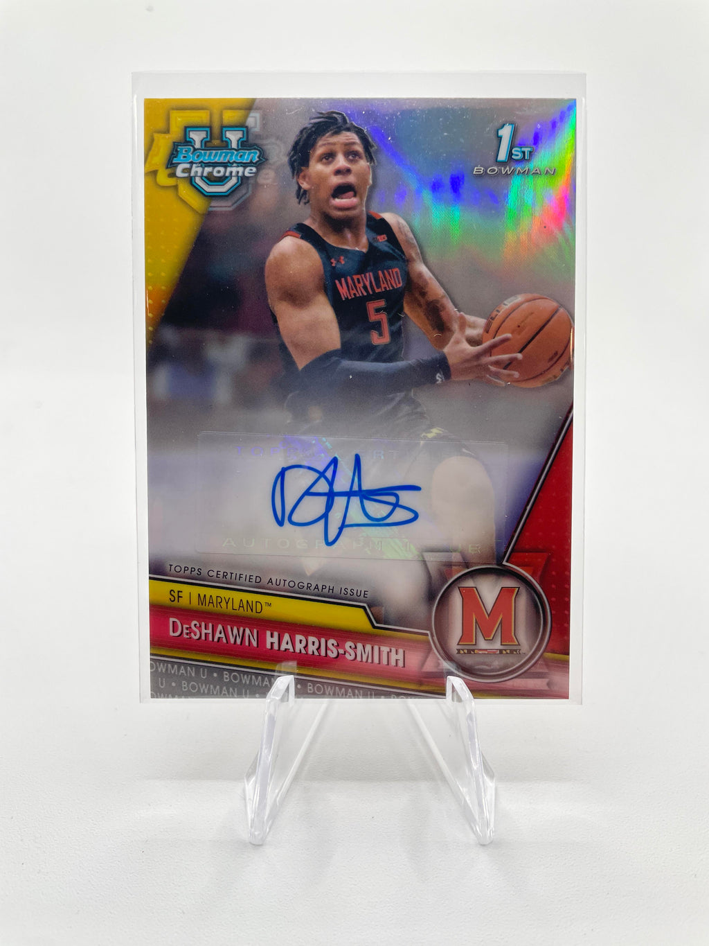 2023-24 Bowman U Chrome DeShawn Harris-Smith Refractor Auto /199 /250 Set (x11)