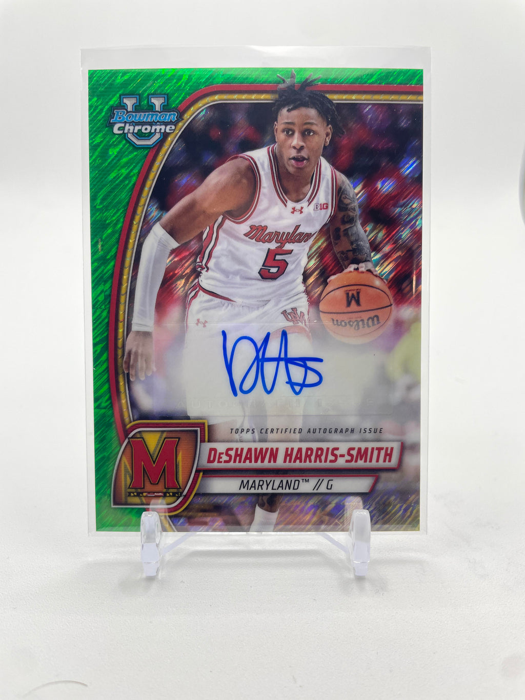 2023-24 Bowman U Chrome DeShawn Harris-Smith Refractor Auto /199 /250 Set (x11)