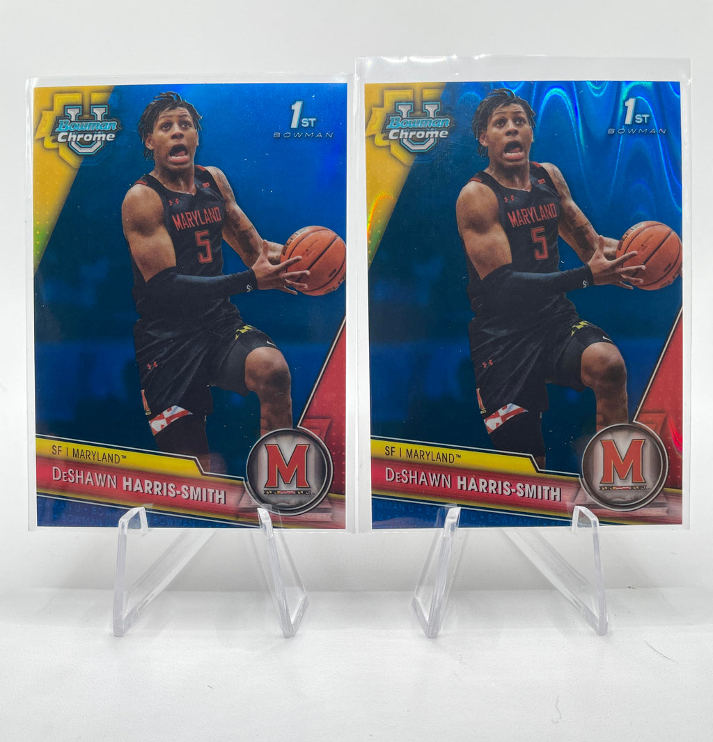 2023-24 Bowman U Chrome DeShawn Harris-Smith Wave /100 Pink /125 Fuchsia /150
