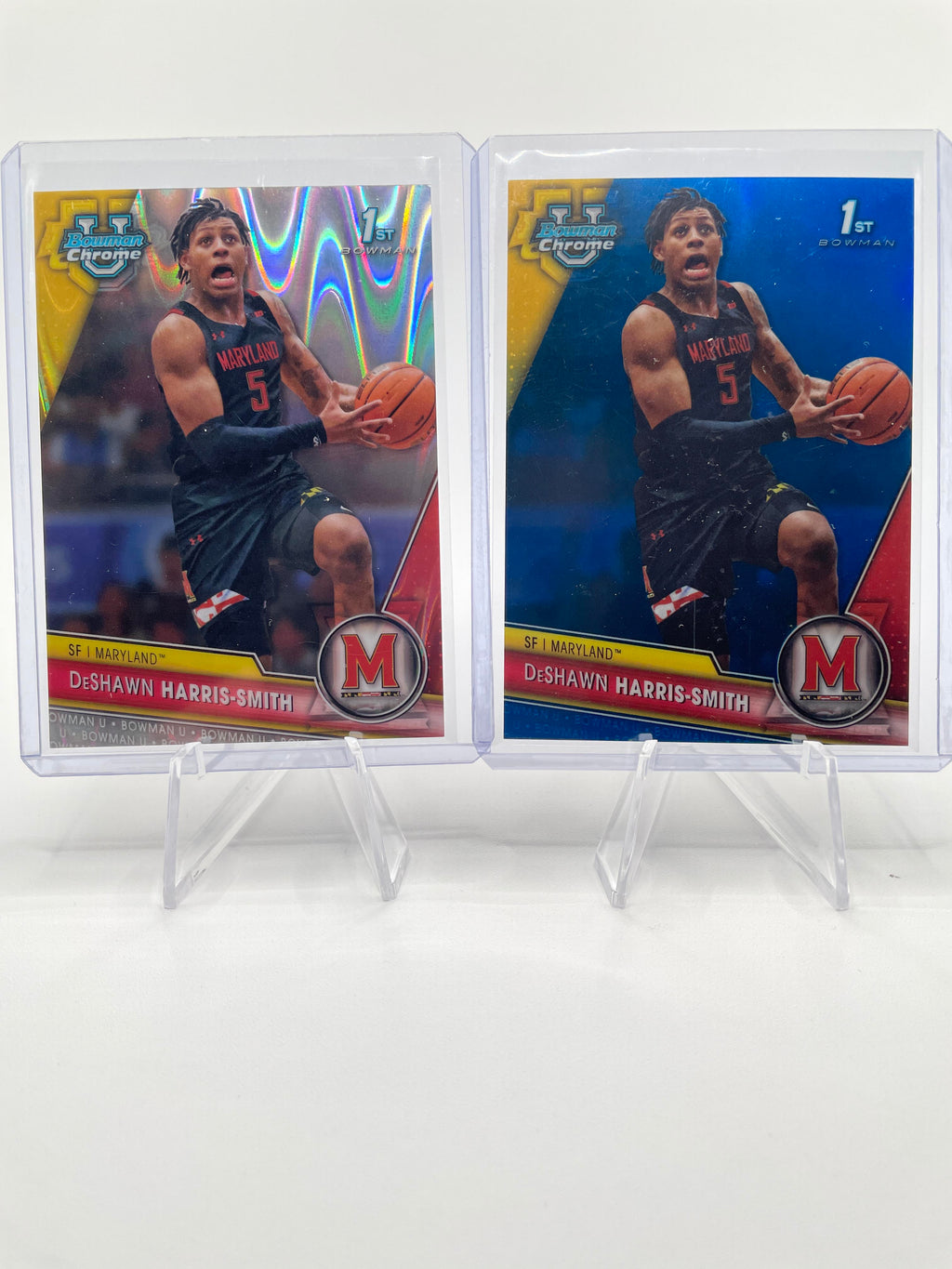 2023-24 Bowman U Chrome DeShawn Harris-Smith Wave /100 Pink /125 Fuchsia /150