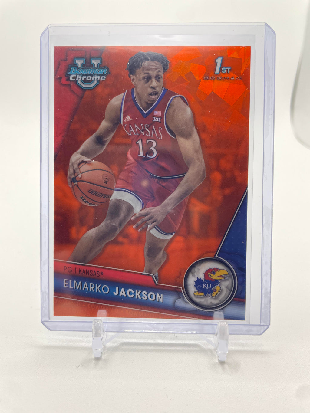 2023-24 Bowman U Chrome Elmarko Jackson Gold /50 Orange /25 Yellow /75 Set (x16)