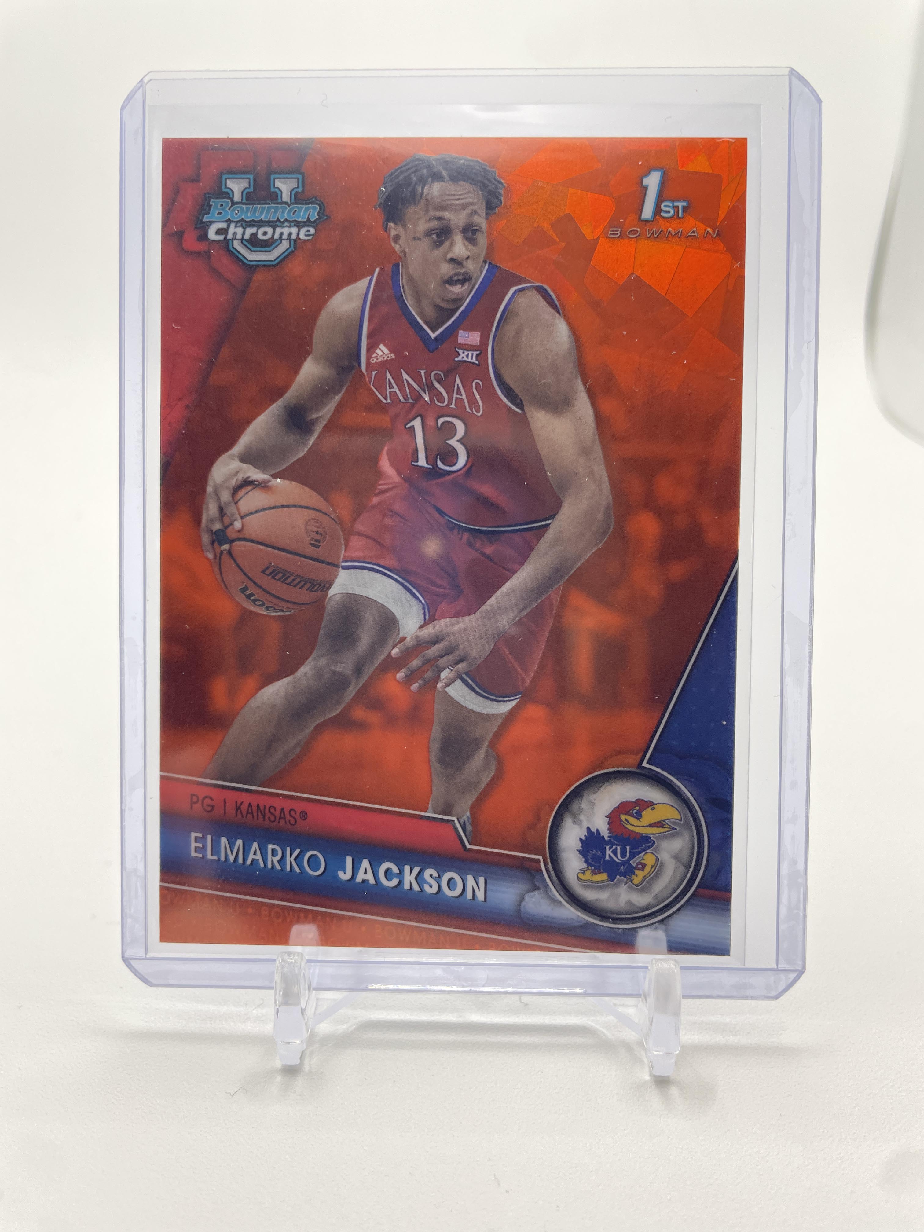 2023-24 Bowman U Chrome Elmarko Jackson Gold /50 Orange /25 Yellow /75 Set (x16)