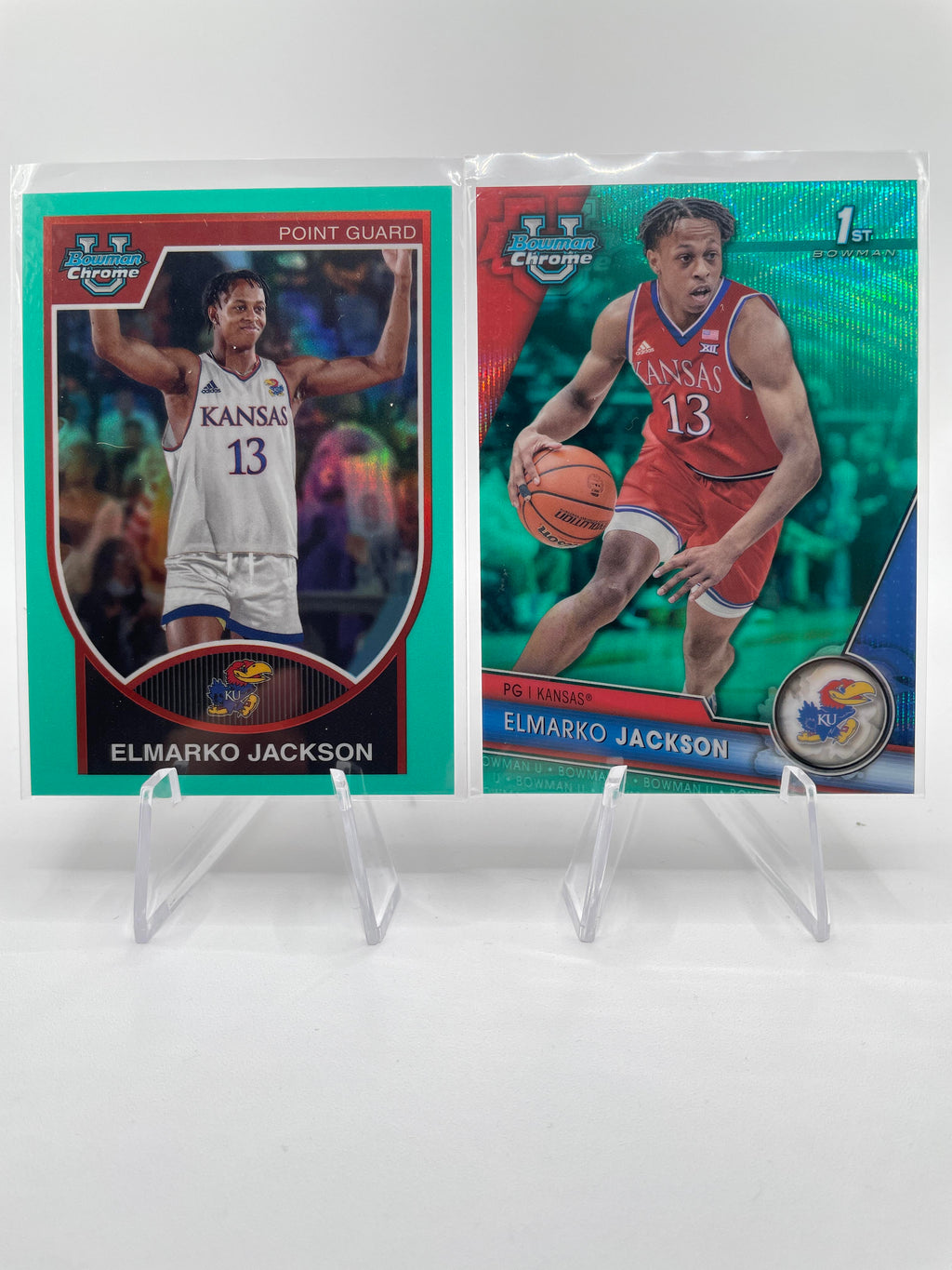 2023-24 Bowman U Chrome Elmarko Jackson Gold /50 Orange /25 Yellow /75 Set (x16)
