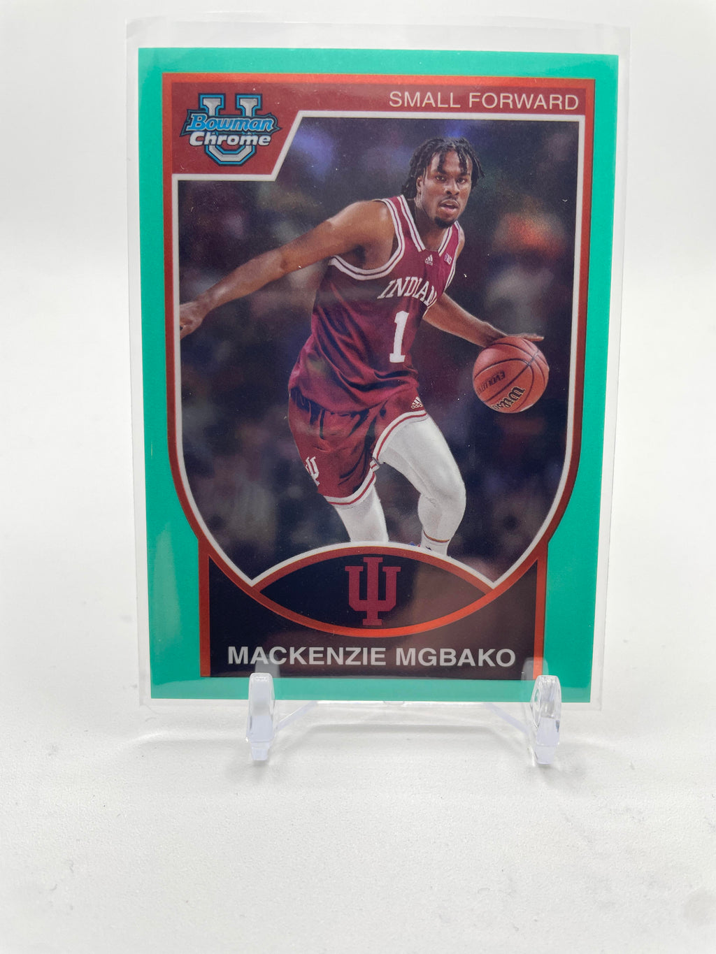 2023-24 Bowman U Chrome Mackenzie MgBako Refractor Auto /250 + Playmakers Auto