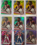 2023-24 Bowman U Chrome Scotty Middleton Gold /50 Yellow Sapphire /75 Green (x9)