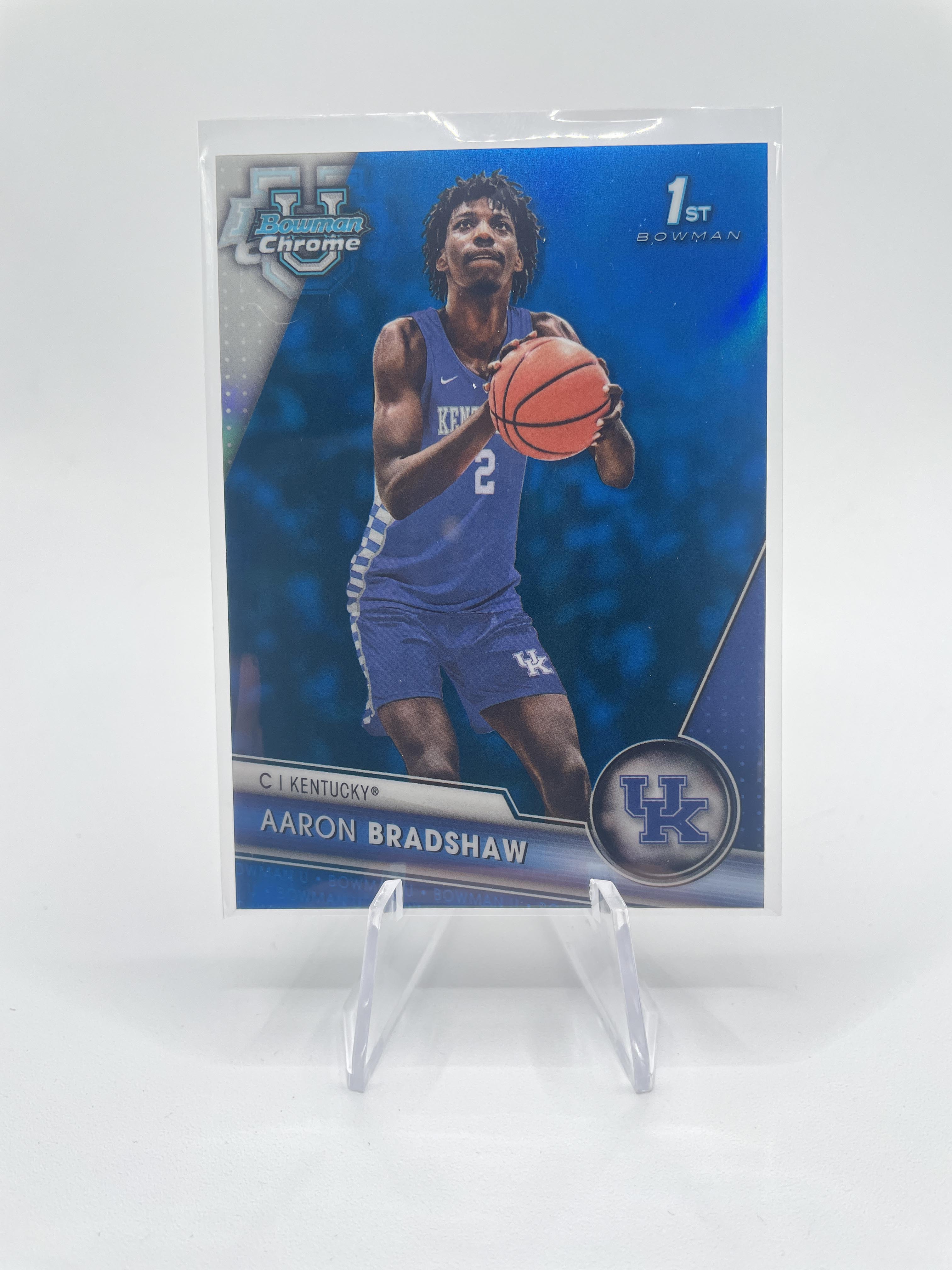 2023-24 Bowman U Chrome + Best Aaron Bradshaw Green /99 + Wave /100 Set (x12)