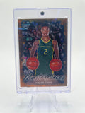 2023-24 Bowman University Best Kwame KJ Evans Masterpieces Gold Refractor /50