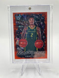 2023-24 Bowman University Best Kwame KJ Evans Masterpieces Orange Refractor /25
