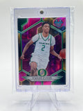 2023-24 Bowman University Best Kwame KJ Evans Pink Lava Refractor /100