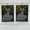 2023-24 Bowman University Best Simeon Wilcher Gold Refractor Auto /50 Set (x2)