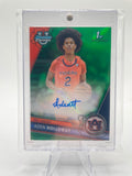 2023-24 Bowman University Chrome Aden Holloway Green Refractor Auto /99