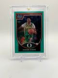 2023-24 Bowman University Chrome Kwame KJ Evans 07 Throwback Aqua Refractor /150