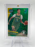 2023-24 Bowman University Chrome Kwame KJ Evans 1st Green Refractor /99