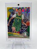 2023-24 Bowman University Chrome Kwame KJ Evans Raywave Refractor Rookie /100