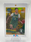 2023-24 Bowman University Chrome Kwame KJ Evans Yellow Refractor Rookie /75