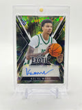 2023-24 Leaf Exotic Kel'El Ware Peacock Crystal Rookie Auto 3/3