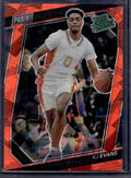 2023-24 Panini National VIP Kwame KJ Evans Rated Prospect Red Ice Prizm /199