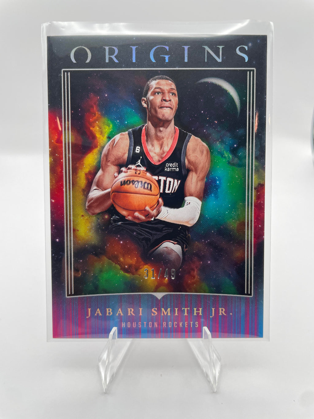 2023-24 Panini Origins Jabari Smith Jr. Variation SP /49 #57