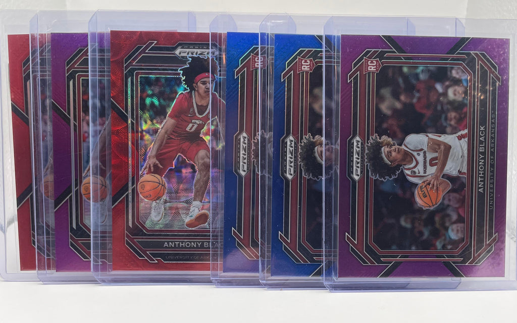 2023-24 Panini Prizm DP Anthony Black Choice Prizm /88 + Purple Var /75 Set (x6)
