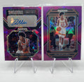 2023-24 Panini Prizm Draft Dillon Mitchell Purple Ice Auto /99 + Purple /75