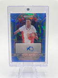 2023-24 Panini Prizm Draft Picks Kwame KJ Evans Blue Ice Prizm Rookie Auto /75