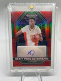 2023-24 Panini Prizm Draft Picks Kwame KJ Evans Red Prizm Rookie Auto /149