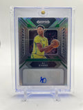 2023-24 Panini Prizm Draft Picks Kwame KJ Evans Sensational Silver Prizm Auto