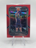 2023-24 Panini Prizm Draft Picks Seth Lundy Red Prizm Rookie /299