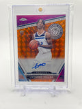 2023-24 Topps Chrome Leonard Miller Certified Orange Refractor Rookie Auto /25