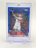 2023-24 Topps McDonald's Chrome Kwame KJ Evans Blue Refractor /99 #6