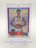 2023-24 Topps McDonald's Chrome Kwame KJ Evans Fuchsia Swirl Refractor /125 #54