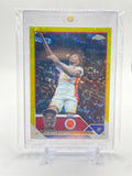 2023-24 Topps McDonald's Chrome Kwame KJ Evans Yellow Diamond Refractor /75 #6