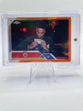 2023-24 Topps Mcdonald's Chrome Kwame KJ Evans Orange Refractor Rookie /25