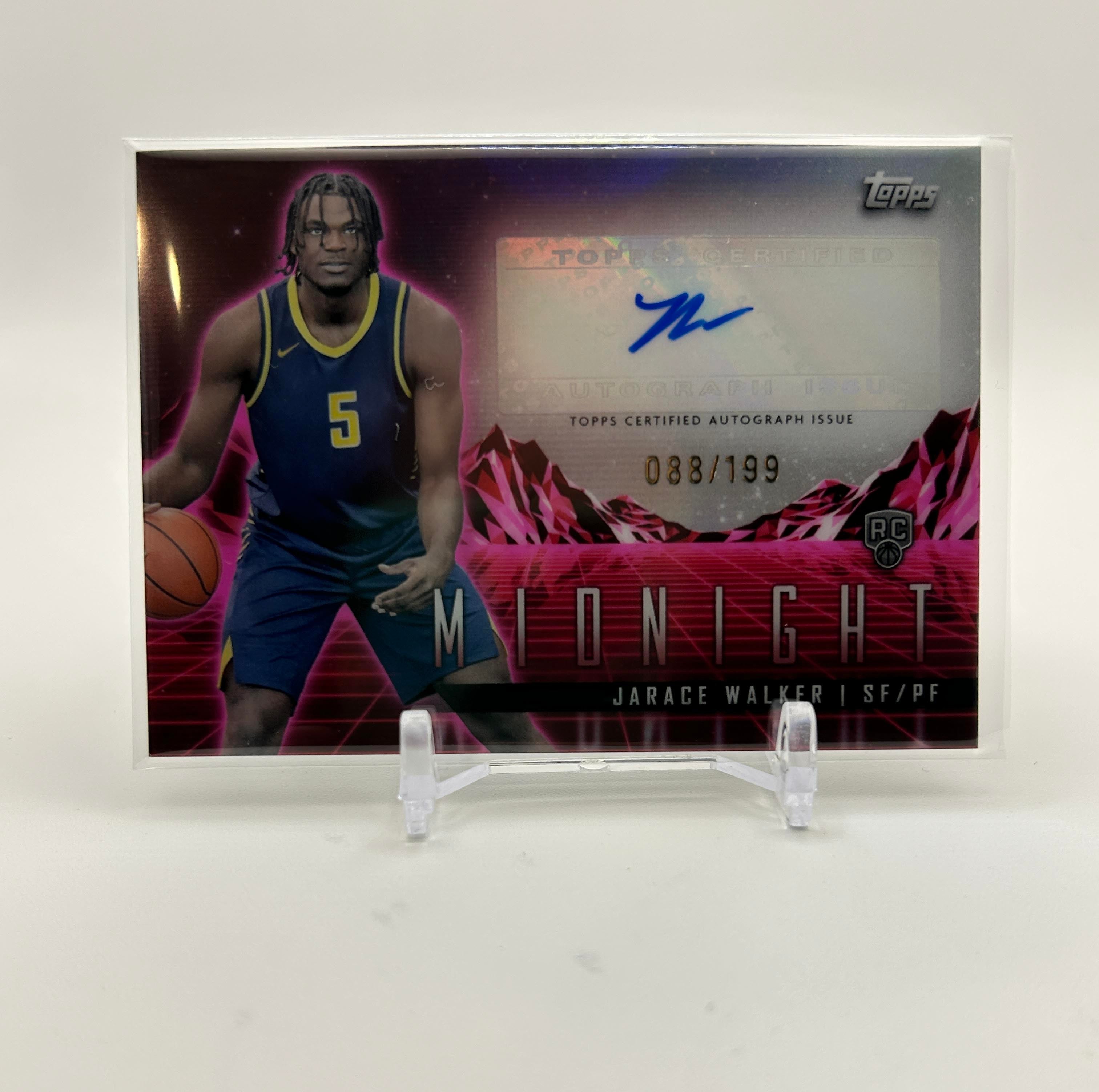 2023-24 Topps Midnight Jarace Walker Rookie Horizon Auto /199