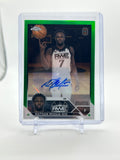 2023-24 Topps OTE Chrome Nathan Missia-Dio Green Refractor Auto /75