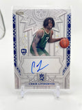 2023-24 Topps Royalty Chris Livingston Pursuit of Greatness Blue Rookie Auto /25