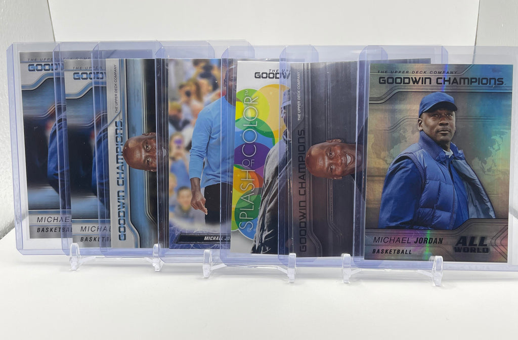 2023-24 UD Goodwin Champions Michael Jordan Splash of Color + Insert Set (x7)