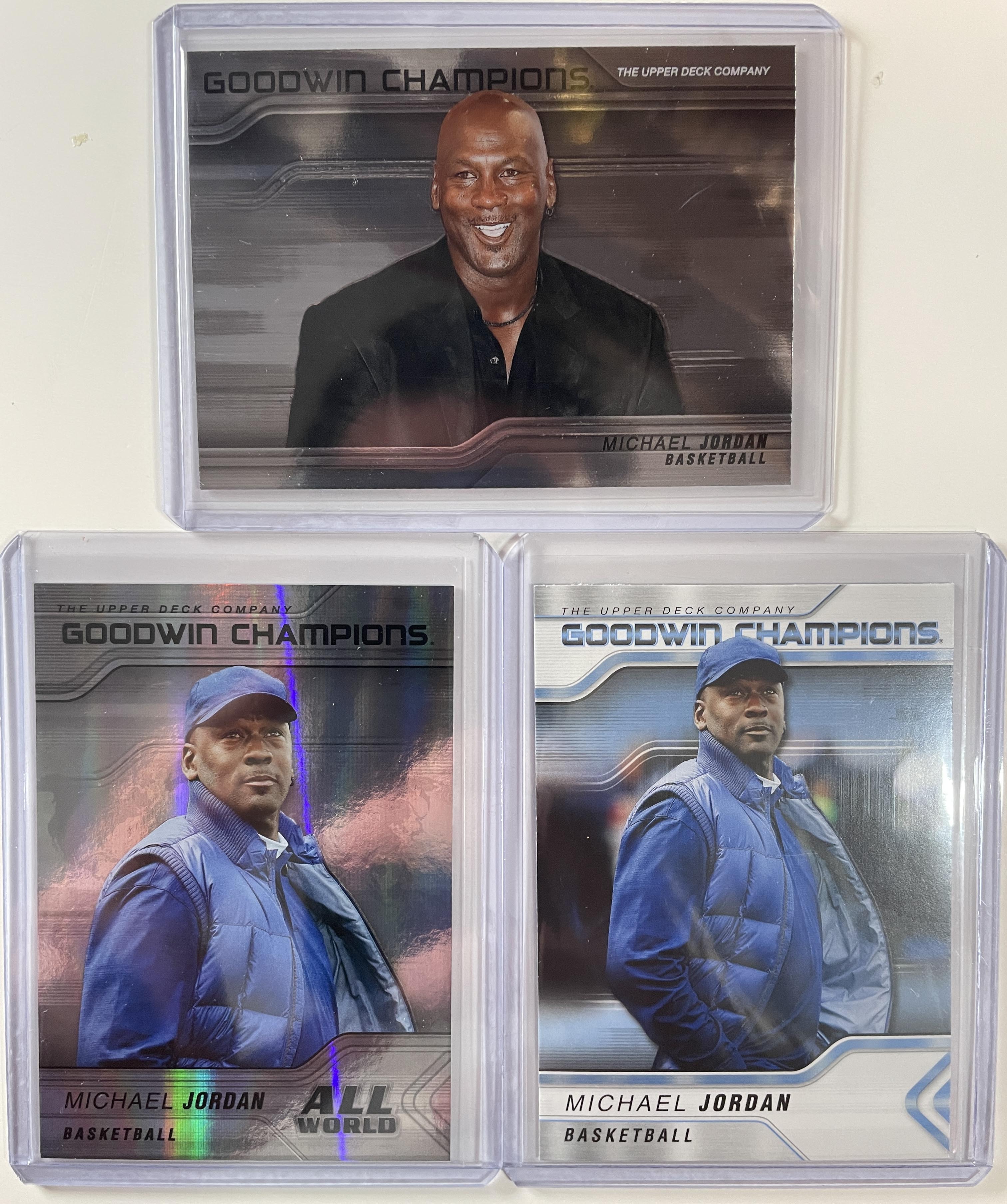 2023-24 UD Goodwin Champions Michael Jordan Splash of Color + Insert Set (x7)