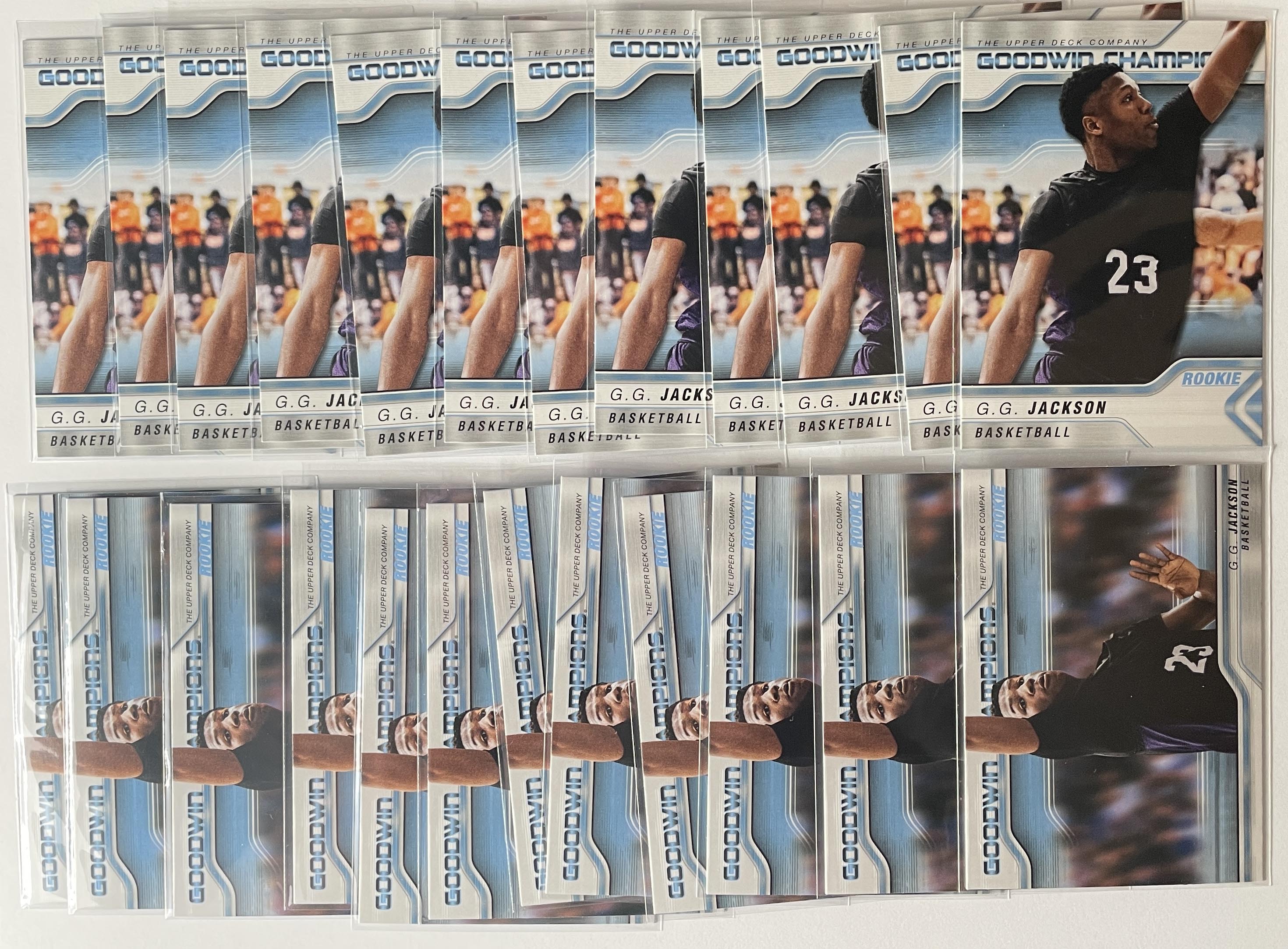 2023-24 Upper Deck Goodwin Champions GG Jackson Rookie Variations Set (x25)