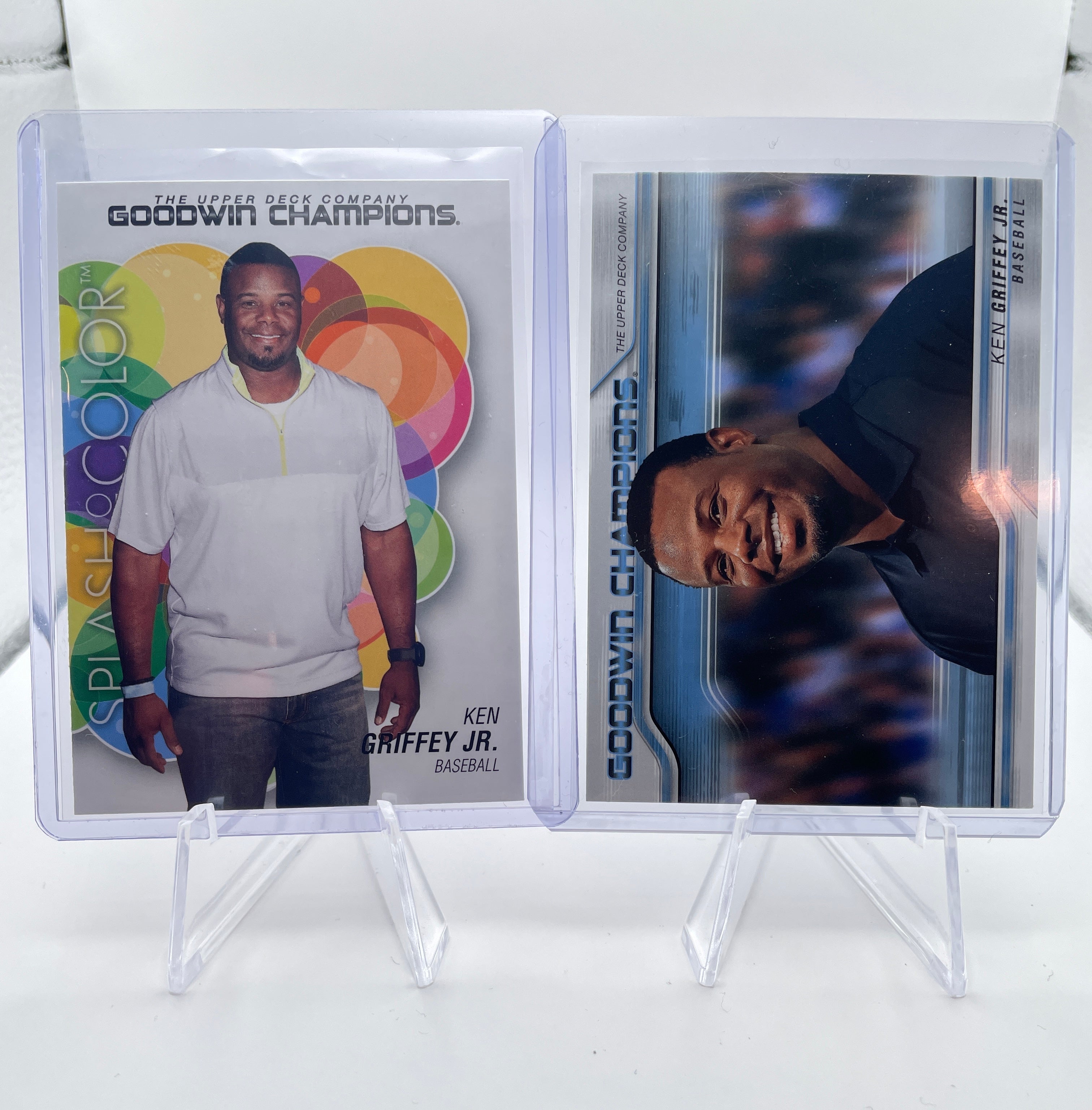 2023-24 Upper Deck Goodwin Champions Ken Griffey Jr. Splash of Color + Variation
