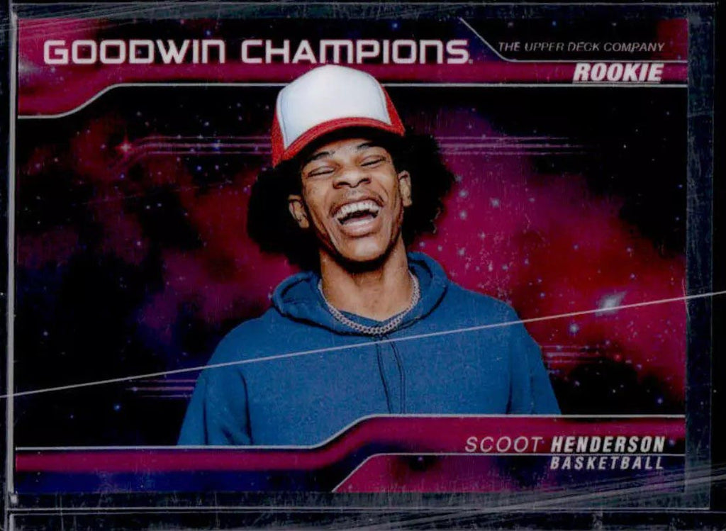 2023-24 Upper Deck Goodwin Champions Scoot Henderson Cosmic Rookie SP /199