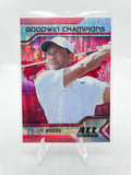 2023-24 Upper Deck Goodwin Champions Tiger Woods All World Red Prizm /299