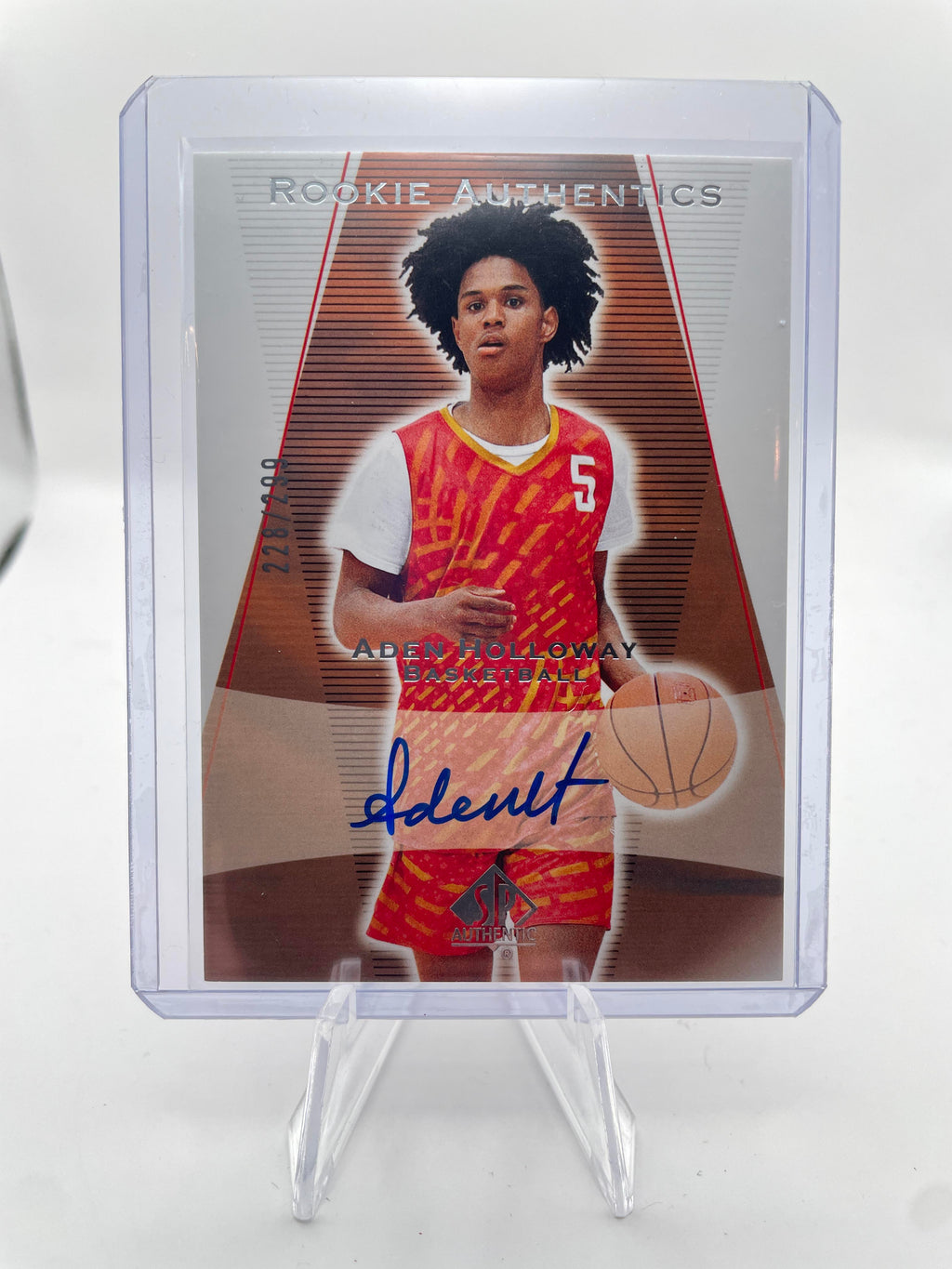2023-24 Upper Deck SP Authentic Aden Holloway Rookie On-Card Auto /299 Set (x4)