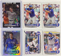 2023 Big League Jacob Degrom Black /25 + Corey Seager Refractor + Rangers Rookie